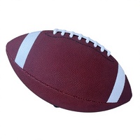 Ballon de football américain Eco Sports taille 6 en cuir TPU texturé, durable, pour l'entraînement des jeunes joueurs et des enfants, fabriqué en Chine