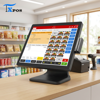 Monitor de Pantalla Táctil LED de 17.3 Pulgadas, USB Cap 10-Pt, Monitor de Pantalla Táctil Android para Sistema POS