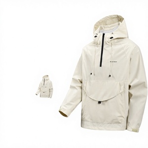 Blouson universitaire décontracté pour homme, col montant, 100 % polyester tissé 240 g, fermeture éclair, logo frontal, idéal pour l'automne - Product Image 4