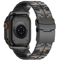 NY Milanese Fallschirmschnallen-Armband aus reinem Titan, luxuriöses Uhrenarmband mit spezieller Form für Uhren von 42-49 mm.