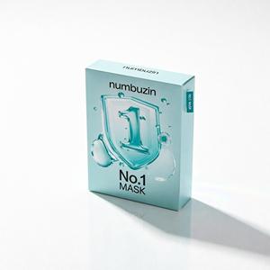 Mascarilla Numbuzin No.1 10 Unidades, Mascarilla Facial con Ácido Hialurónico para Todo Tipo de Piel, Cuidado Diario de la Piel - Product Image 1