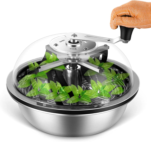 13 Inch <strong>Bud</strong> Leaf Bowl <strong>Trimmer</strong> Twisted Spin Cut for Hydroponic Plant with Sharp Stainless Steel Blades - Product Image 4