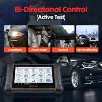 Actualización de MP808 DS708 DS808, Más de 30 Servicios, Programación de ECU Sin Conexión, Codificación de Inyectores/Llaves, Herramienta de Diagnóstico Automotriz Autel MaxiDAS DS808K