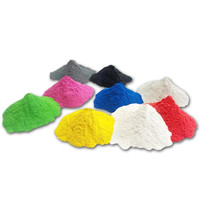 Peinture époxy thermodurcissable Ailin / Revêtement en poudre électrostatique de couleur RAL pour matériaux de surface métallique