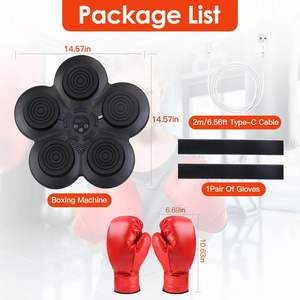 Machine intelligente de boxe de musique de cible de mur de cible de poinçon de boxe éclairée par Led - Product Image 5