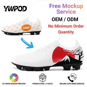 Zapatos <span class=keywords><strong>de</strong></span> Fútbol para Equipos al por Mayor, OEM ODM, Impresión Bajo Demanda, Logotipo Personalizado, <span class=keywords><strong>Nombre</strong></span> Personalizado, Tacos <span class=keywords><strong>de</strong></span> Entrenamiento SC02-26025043-7 - Product Image 1