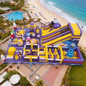 Razzo nave di rimbalzo scivolo Super alto parco a tema gonfiabile nave razzo Star Wars grande castello di rimbalzo parco giochi per esterni - Product Image 3