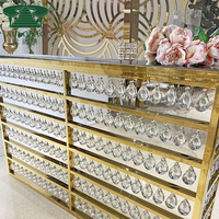 Comptoir de Bar commercial en acier inoxydable, mobilier de fête, vente en gros