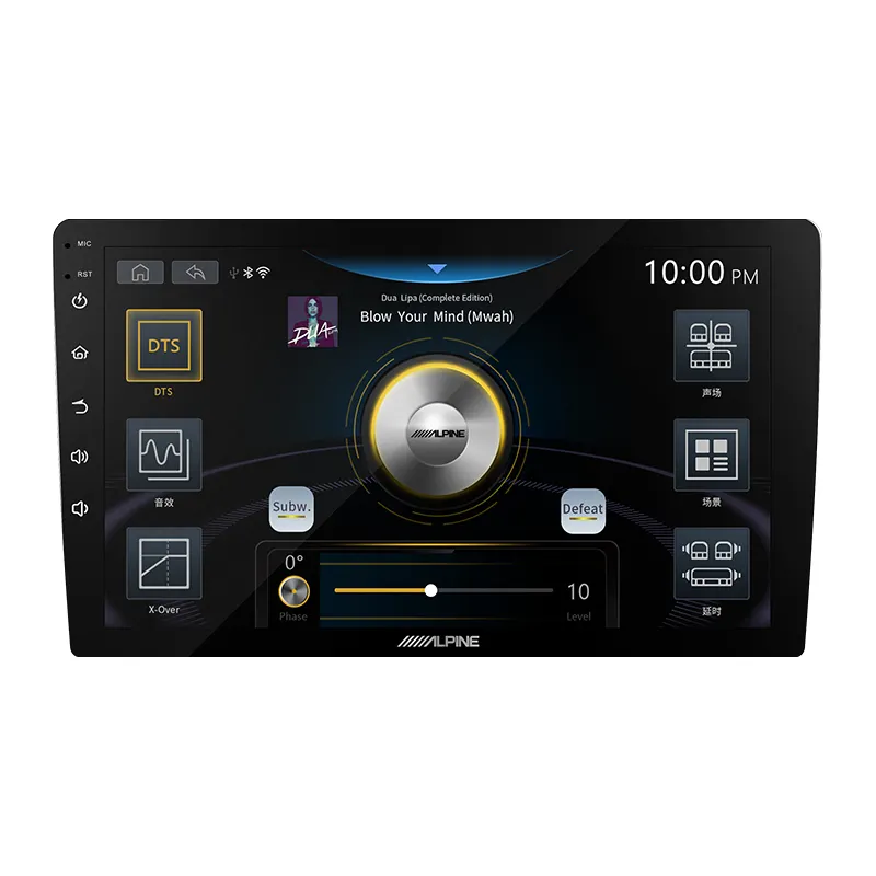 Sintonizzatore radio alpino 6 + 128GB touch screen per auto 8core autoradio dvd lettore radio STEREO ANDROID 48 regolazione EQ