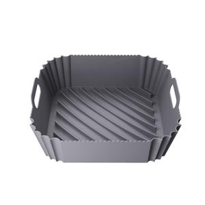 Forros de silicona cuadrados dobles antiadherentes reutilizables de nuevo diseño, <span class=keywords><strong>accesorios</strong></span> de olla para freidora de aire de grado alimenticio para <span class=keywords><strong>COSORI</strong></span>, cocina de hogar de la marca <span class=keywords><strong>COSORI</strong></span>, nuevo diseño - Product Image 2