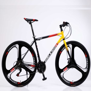 จักรยานเสือภูเขาจักรยานเสือภูเขา26นิ้วแบบดาวน์ฮิลล์สำหรับผู้ชายเหล็กพลาสติกอลูมิเนียมผสมความเร็ว <span class=keywords><strong>FX</strong></span> 21 - Product Image 5