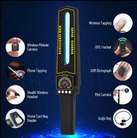 Caméra WiFi portable, détecteur de signal de téléphone 2G 3G 4G 5G et scanner GPS sans fil intelligent, dispositif de détection de signal espion