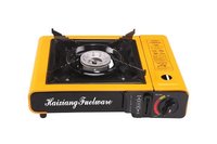 Mélange extérieur de gaz butane Iso Cuisinière à gaz Camping Surface en fer Table de cuisson portable en acier inoxydable Brûleur de poêle d'hôtel domestique