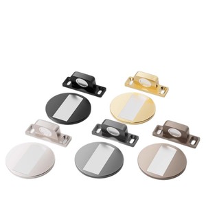 Butée de porte Leves 6102 en alliage de zinc, magnétique, installation sans perçage, pour utilisation au sol dans la salle de bain - Product Image 2