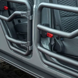 Demi-<span class=keywords><strong>porte</strong></span> en acier noir avec revêtement en poudre ApexRide pour <span class=keywords><strong>Jeep</strong></span> <span class=keywords><strong>Wrangler</strong></span> JL 2018+ - Product Image 2