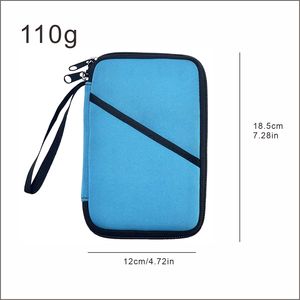 Porte-<span class=keywords><strong>passeport</strong></span> en néoprène imperméable avec sangle de poignet, durable, multi-compartiments, léger, porte-carte d'identité - Product Image 2