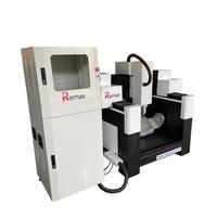 Bureau 6060 5 axes 3D métal moule gravure CNC Machine 5 axes CNC routeur Machine