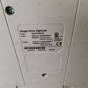 PLC Single Drive Highline E94ashe0024 Hw: 2f Sans clapets pour produit sous garantie - Product Image 2