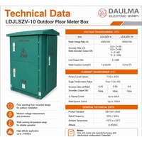 Transformateur combiné CT/VT 10 kV LDJLSZV-10 200/5A classe 0.2S, boîtier de mesure, achat industriel B2B