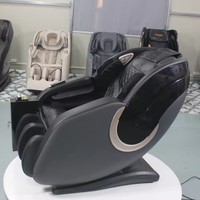 Silla de Masaje Comercial Portátil Plegable de Gravedad Cero con Compresas Calientes y Sistema de Pago con Monedas y Billetes