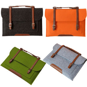 Alta calidad impermeable fieltro Oficina abogado estudiante bandolera bolsa de negocios portátil maletín - Product Image 6