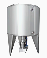 Matériel de fabrication laitière pour la fermentation en cuve, Cuve à fromage de chèvre, Ligne de production de fromage, Machine de pasteurisation du lait de chèvre