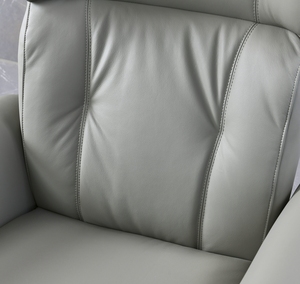 Muebles de Sala de Estar Estilo Italiano, Sillón Individual de Cuero, Silla de Esquina de Alta Calidad Z001 - Product Image 3