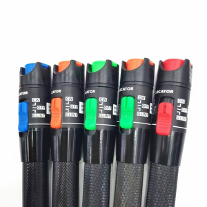 Pluma de luz roja de fibra óptica 50MW Localizador visual de Fallas (VFL) Equipo de prueba de cable de 30km Carcasa de metal 650nm Longitud de onda pulsada CW - Product Image 5