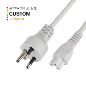 Universal <strong>C7</strong> Power Cable 3-Pin AC Cord for Laptop Charger/Notebook <strong>Adapter</strong> - 1.8M Black Power Supply Cord - Product Image 1