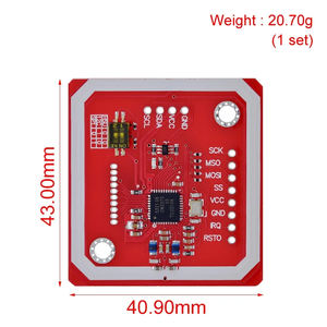 PN532 NFC <span class=keywords><strong>RFID</strong></span> modülü için V3 kiti yakın alan iletişim okuyucu modülü kiti S50 beyaz kart ile anahtar kart Arduino için - Product Image 5