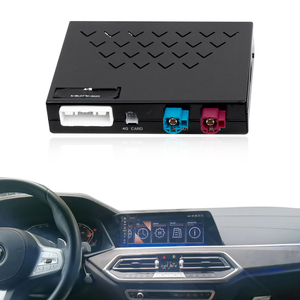 Decodificador <span class=keywords><strong>Multimedia</strong></span> inalámbrico Android Auto Apple Carplay para BMW G20 G30 G11 G12 G05 G07 G38 F49 EVO MGU sistema Capplay interfaz - Product Image 4