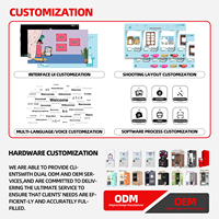 Máquina expendedora de fotomatones todo en uno con impresión instantánea, compatible con cámaras y teléfonos inteligentes, con Wi-Fi y NFC, máquina de autoservicio.