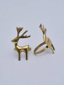 Porte-serviettes en métal, déco de table classique et moderne, fait à la main, décoration de mariage - Product Image 6