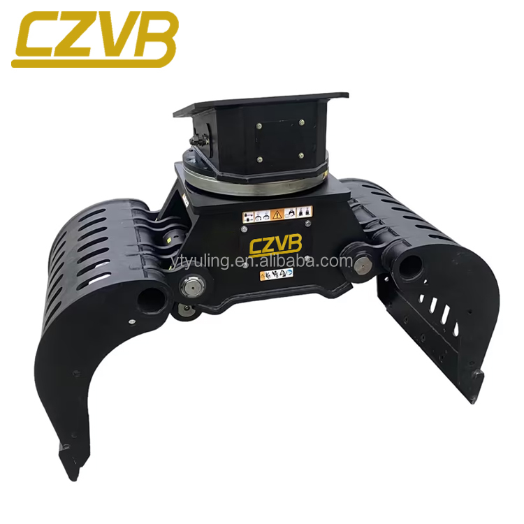 CZVB 360 Вращающийся сортировочный Грейфер Для экскаваторной площадки для сноса, сверхмощный Грейфер для сноса для обработки металлолома