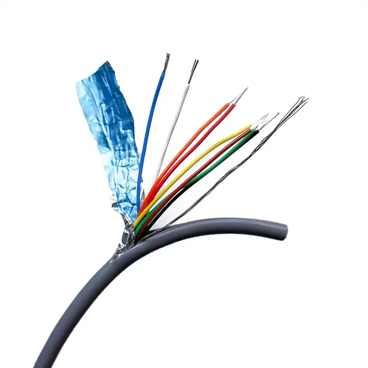 Cable de ordenador awm 2464 cable 22awg 300v 24AWG 28AWG 26AWG awm 2464 blindado cable de alambre