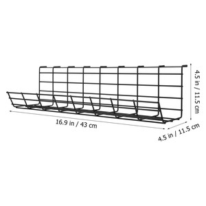 Organizador de Escritorio de Acero para Destornilladores, Cables de Computadora, Cesta de Almacenamiento de Metal, Estantes de Oficina, Unidades de Almacenamiento para <span class=keywords><strong>Mesa</strong></span> - Product Image 5