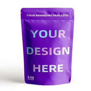 Custom Gravure Printed Moisture Proof Food Packaging Stand up Pouch Frosted Plastic Zipper Top - Product Image 3