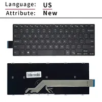Clavier QWERTY US neuf pour ordinateur portable Dell Inspiron 14 5442 5445 5447 5448 5451 5455 5458 7447 5452 5457 5459 5443 avec rétroéclairage