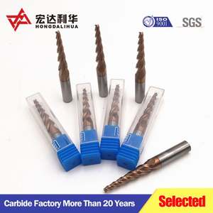 Fresa Plana de Carburo de Tungsteno HRC45/55/60/65 para Router, Herramientas de Fresado de Carburo - Product Image 5
