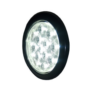 Nouveau Camion Remorque systèmes d'éclairage kit 4 pouces rond Blanc revenaient lampes - Product Image 2