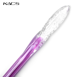 KADS Lápiz de Punta para Decoración de Uñas, Herramienta de Punteo de Doble Punta, Mango Acrílico Rosa, Aleación de Acero, Herramienta de Manicura para Puntear Uñas - Product Image 4