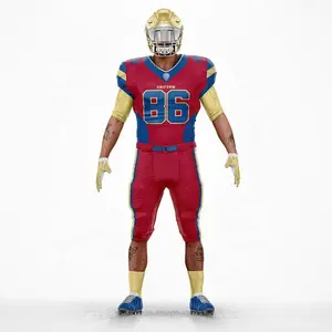 Customize Team Name Number Football Uniform Club Logo American Football Jerseys With Pants