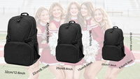 Sac à dos personnalisé brillant pour équipes de cheerleading et de danse avec logo brodé, sac à dos pour étudiants, sac à dos de cheerleading, sac à dos scintillant pour filles