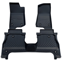 Tapis de sol 3D TPE pour Toyota Prado 2014-2021 Tapis de sol en caoutchouc antidérapant pour voiture, accessoires d'intérieur de voiture