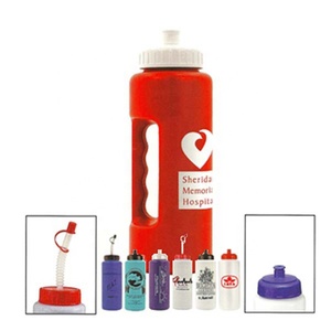 Bouteilles d'<span class=keywords><strong>eau</strong></span> de sport en plastique écologiques et économiques avec logo personnalisé, compatibles <span class=keywords><strong>eau</strong></span> bouillante, idéales pour le camping et les voyages en voiture - Product Image 1