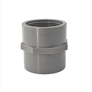 Ventas calientes Accesorios de tubería de plástico <span class=keywords><strong>Pvc</strong></span> para ANSI DIN <span class=keywords><strong>Macho</strong></span> Hembra Adaptador Tratamiento de superficie lisa - Product Image 3