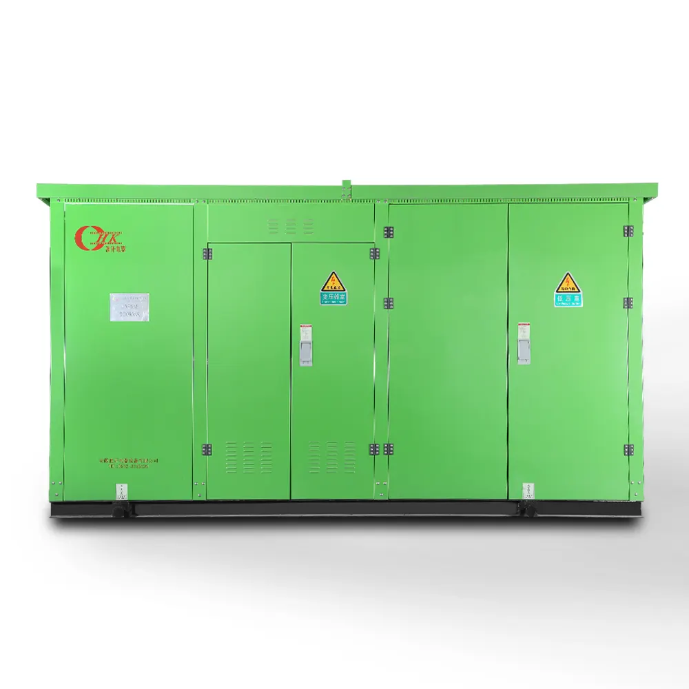 1000KVA 1250KVA 1500KVA Sản Phẩm Mới Bán Chạy Gói Nhỏ Gọn Trạm Biến Áp Cao Áp Biến Áp