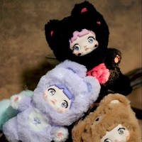 100% Original Nommi V1 Loveliness Never Ends serie Linda caja ciega muñeca de vinilo Kawaii bolsa misteriosa juguete marioneta de dedo regalo de felpa