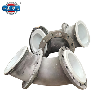 Высококачественные фитинги с футеровкой PFA: отводы 45/90 градусов, тройники, фланцы из нержавеющей стали, круглые фланцы по заводской цене - Product Image 1