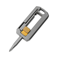 Outil de réparation miniature en alliage de titane TGZUO, tournevis portable pour snowboard, compact, pour l'entretien automobile en extérieur, bricolage, gadget OEM/ODM